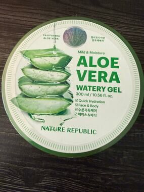 NIP Nature Republic Mild & Moisture Aloe Vera Watery Gel Sz. 300 ml/ 10.56 fl oz
